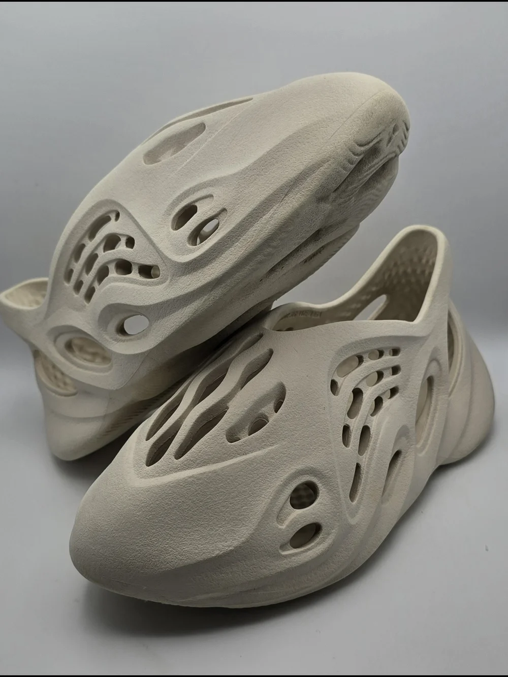 adidas Foam Slip-On Sandal Cream